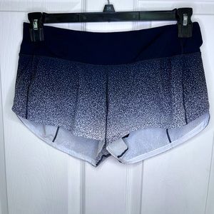 Lululemon athletics speed up low rise lined running shorts size 6 2.5” inseam